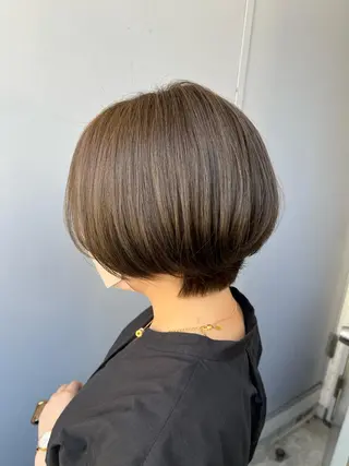 ショート 🪞透明感カラー🫧 縮毛矯正🥇かずきのヘアスタイル