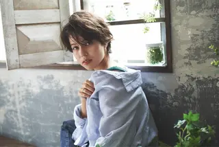 ショート カラー 銀座メンズ専門🖤 叶奈々のヘアスタイル