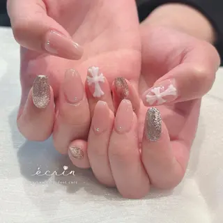 ネイル ecrin エクラン Harukaꕤ.｡のネイルデザイン