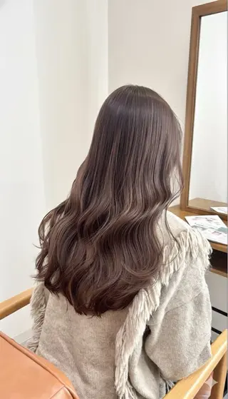 ロング 大野 楓のヘアスタイル
