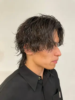 メンズ 三田 真穂のヘアスタイル