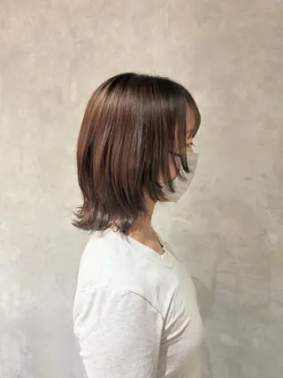ミディアム ✂️カットモデル募集 ✂️chihiroのヘアスタイル