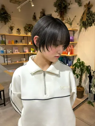 ショート 透明感/エクステ Veluaのヘアスタイル