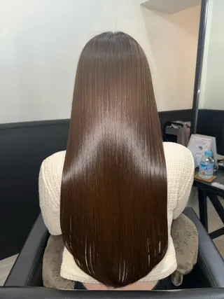 ロング カラー 髪質改善【due hair】砂川 翔のヘアスタイル