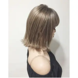 ショート カラー エクステ/レイヤー 落合/心斎橋のヘアスタイル