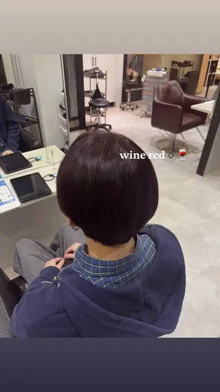 カラー NANAMI 🐈⬛のヘアスタイル