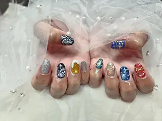 ネイル e_nail🍀自宅 サロン八潮eri☆　のネイルデザイン
