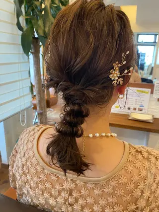 ヘアアレンジ 井上 歩美のヘアスタイル