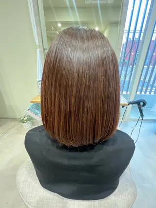 ミディアム pollen moekaのヘアスタイル