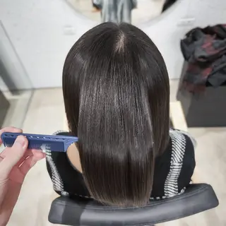 ミディアム 角谷 貫太郎のヘアスタイル