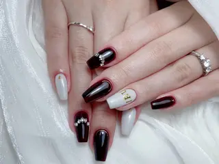 ネイル M🌷nail 長さだし専門店のネイルデザイン