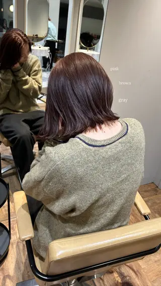 ミディアム カラー ❕マンツーマン施術❕ 🍊Moemiのヘアスタイル