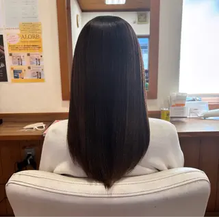 カラー Beam 深澤のヘアスタイル