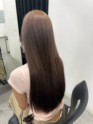 ロング カラー 💕мei 透明感カラー💕のヘアスタイル