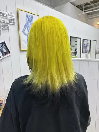ロング カラー 永野 瑛大のヘアスタイル