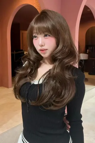 ロング カラー 表参道/ワンホンヘア SAAYA🖤のヘアスタイル