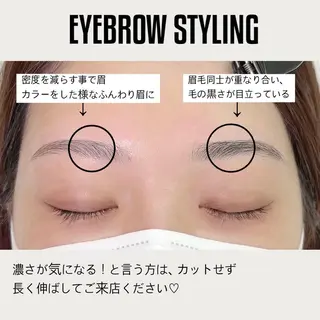 マツエク・マツパ NUURA /　yuiの眉毛・アイブロウイメージ