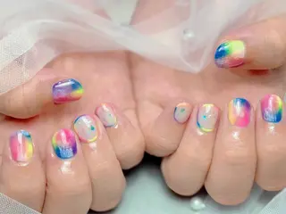 ネイル マジック ミラーのネイルデザイン