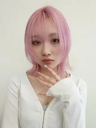 ミディアム 流行デザイン特化 東方  舜のヘアスタイル