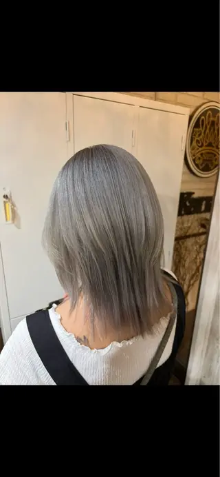 ミディアム カラー 🩵ᩚ はな🩵ᩚのヘアスタイル