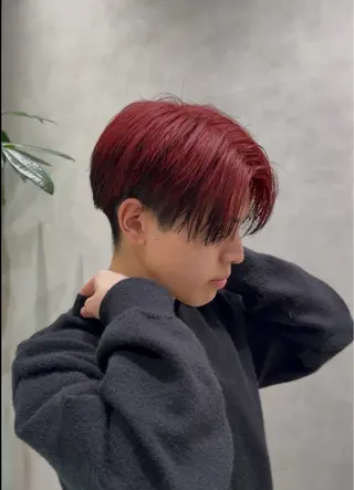 カラー メンズ AVANCE. 玉置日向我のヘアスタイル