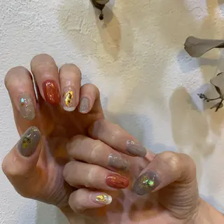 ネイル 新宿ニュアンスネイル makotoのネイルデザイン