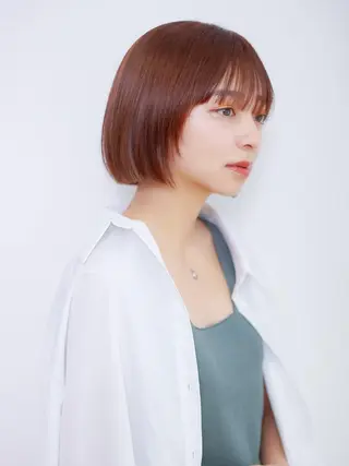 ショート カラー BASSA 下井草店のヘアスタイル