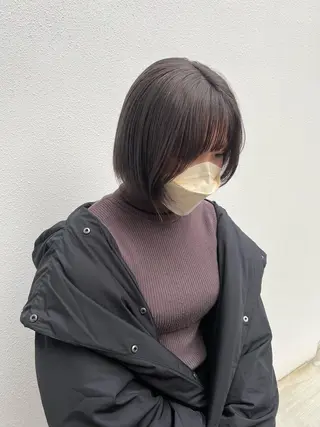 ショート カラー 「sumi」 AMIのヘアスタイル