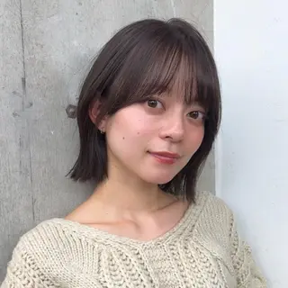 ショート カラー 顔周り✂️透明感 レイヤー/みっきーのヘアスタイル