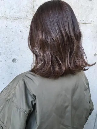 ミディアム カラー BOB🫧KANAE HAYASAKA🫧のヘアスタイル