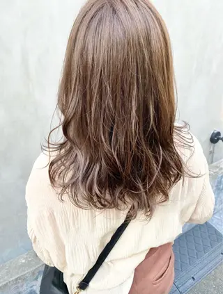 ロング カラー パーマ ヘアアレンジ メンズ キッズ ネイル マツエク・マツパ インナーカラー/ KANAのヘアスタイル