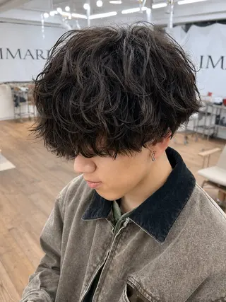 ショート パーマ メンズ メンズ美容師/ HIROTOのヘアスタイル