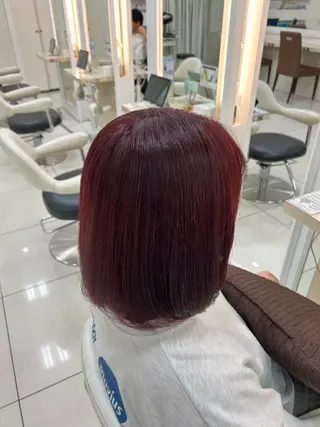 カラー 木村 ここなのヘアスタイル