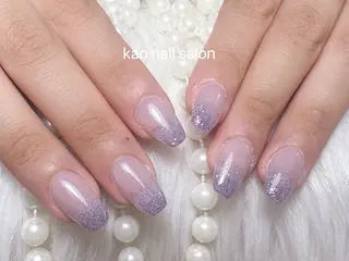 ネイル kao nail マグネット/長さだしのネイルデザイン
