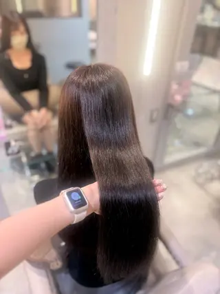 ロング カラー 🩰淡色ガーリー |甘めカラー♡ARIのヘアスタイル
