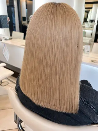 セミロング 🫧カラーモデル募集 純菜🫧のヘアスタイル