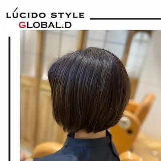 ショート カラー パーマ ヘアアレンジ メンズ キッズ ✂︎ショート、ボブ、 レイヤー🩵YUMIのヘアスタイル