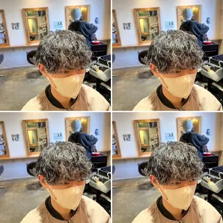 パーマ メンズ メンズパーマ特化 望月謙二郎のヘアスタイル