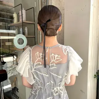 ヘアアレンジ 芦刈 咲来のヘアスタイル