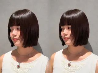 ショート karin/ ボブ♡レイヤー♡のヘアスタイル