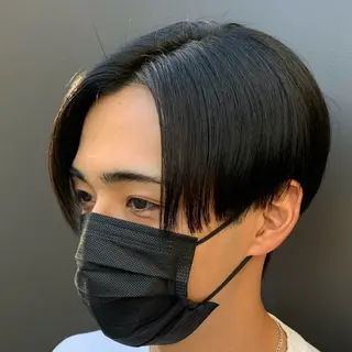 ミディアム パーマ ヘアアレンジ メンズ fifth 石川 凪のヘアスタイル