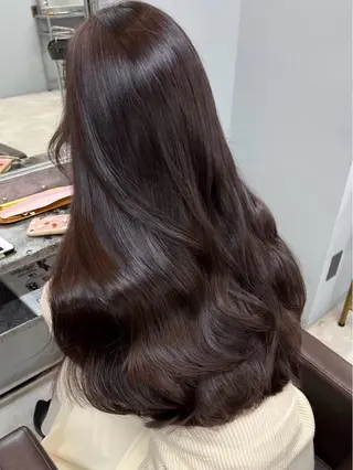 ロング カラー 古川 琉星のヘアスタイル