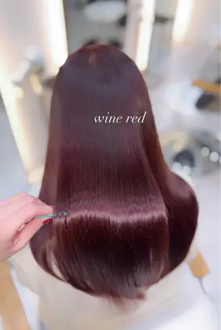 ロング カラー 艶髪・透明感カラー・ 韓国ヘア・Yuriのヘアスタイル