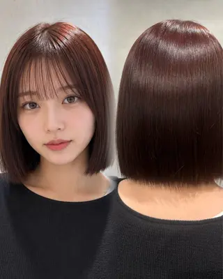 ショート カラー 透明感カラー💎 アレンジ🩰Rimiのヘアスタイル