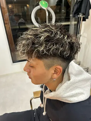 パーマ ヘアアレンジ メンズ 《メンズヘア特化》 早川 愛斗のヘアスタイル