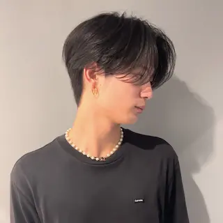 ミディアム メンズ ALLYS 中島史優のヘアスタイル