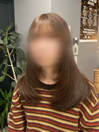 セミロング 【 KNOTT 】 *｡yuna⋆*のヘアスタイル