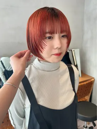 ショート 三浦 れいやのヘアスタイル