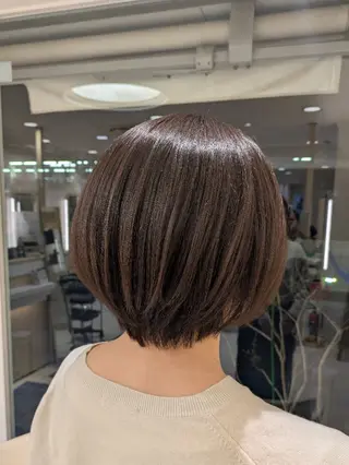 ショート 佐々木 萌のヘアスタイル