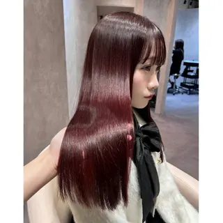 ロング カラー miyu /トレンド カラー×艶髪のヘアスタイル